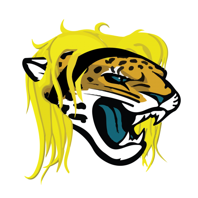 Jacksonville Jaguars Heavy Metal Logo iron on transfers
